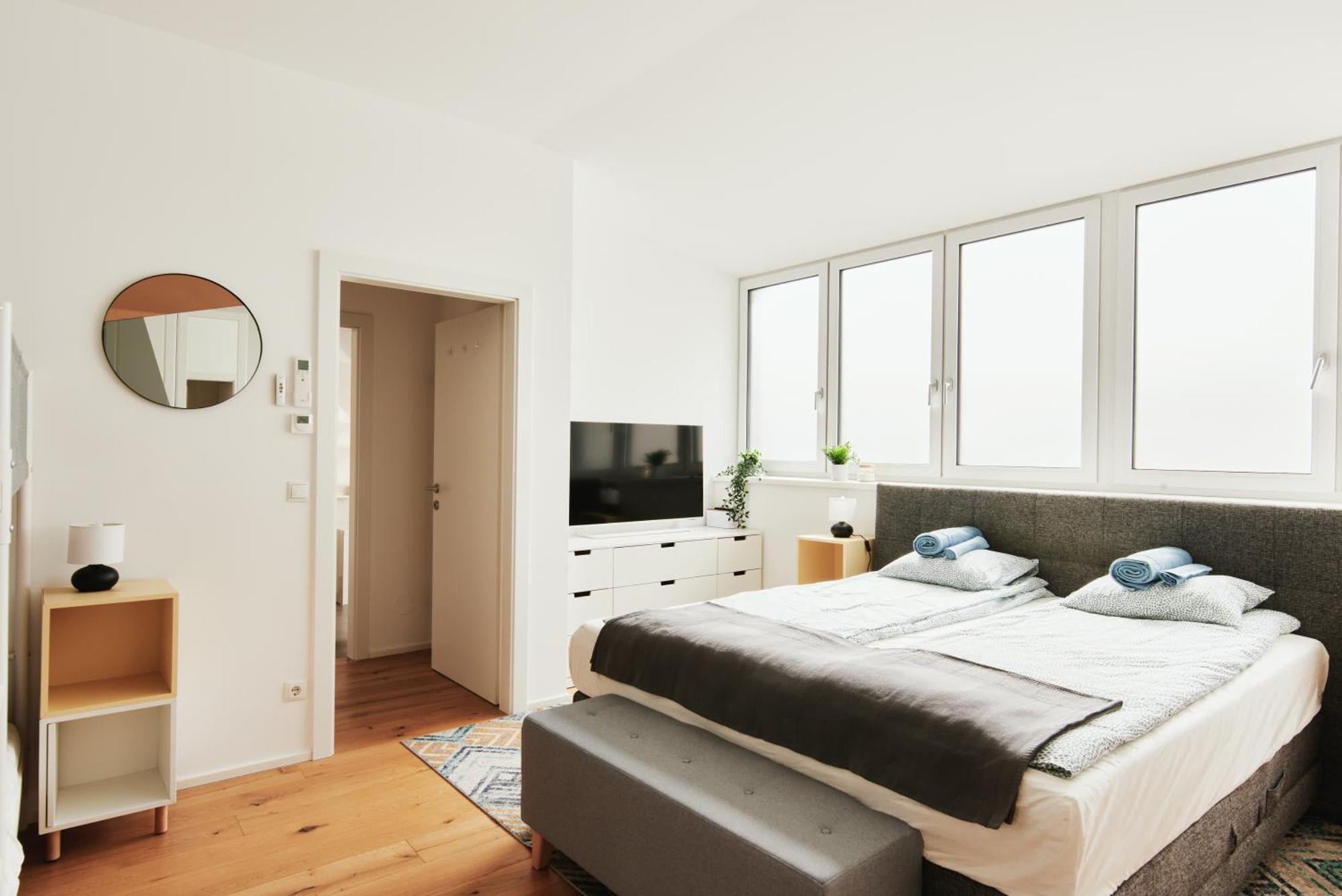 New Spacious Ultra-Modern Apartment In Wien Westbahnhof 外观 照片